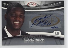2010 Sage Auto Silver 148/400 Rolando McClain #A-30 Auto 1j90
