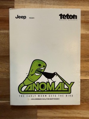 Anomaly DVD Extreme Ski Snowboard Teton Gravity Research Jeep