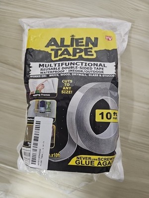 As Seen on TV Alien Tape 10 ft. Multi-Surface Tape Double-Sided 3-Pack