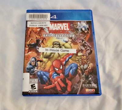 Marvel Pinball Epic Collection Vol 1 PlayStation 4 PS4 2016 Superheroes Game