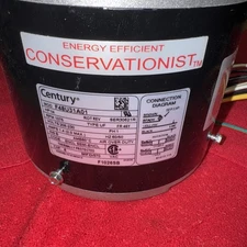 AO Smith F48U62A01 4MB67 Condenser Fan Motor 1/6 HP 208-230V 825 RPM Lennox?