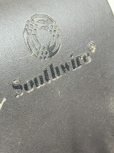 Southwire POUCH4 Leather Tool Pouch 5 Pocket Pouch + Electrical Tape Chain USED - Picture 5 of 7