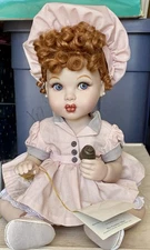 Franklin Mint Baby I Love Lucy Candy Factory Doll