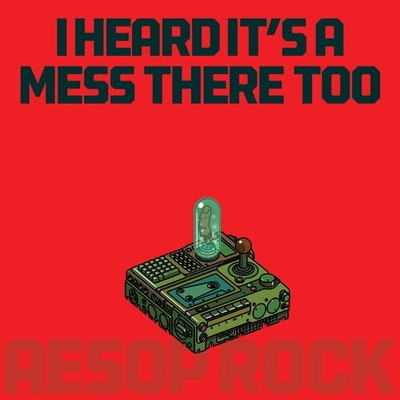 Aesop Rock - I Heard It's a Mess There Too - Red [New Vinyl LP] Explicit, Red, C