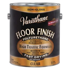 VARATHANE 130131 Floor Finish,Crystal Clear,Semi-Gloss 1TBN5