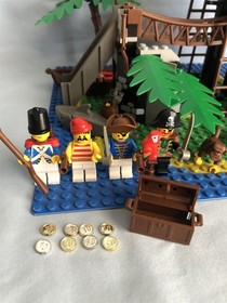 LEGO set 6270 Forbidden Island VINTAGE PIRATE 100% complete w/ instructions