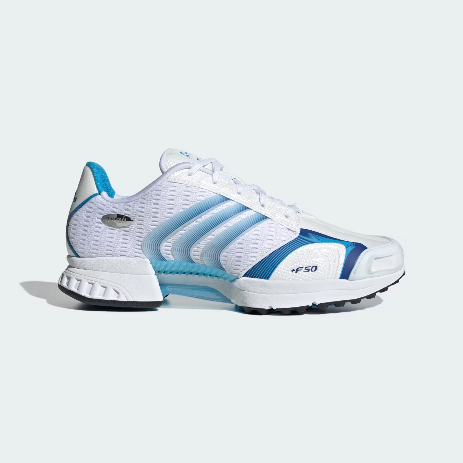 Adidas Men's CLIMACOOL F50 Shoes Trainers in Cloud White/Collegiate Royal