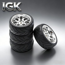 4pcs 110 On Road Drift Tires Wheels For Redcat Hpi Tamiya Hsp Rc Touring Car 4pcs 110 On Road Drift Tires Wheels For Redcat Hpi Tamiya Hsp Rc Touring Car
