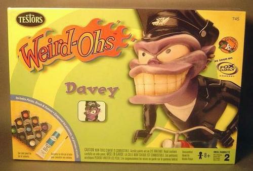 Weird-Ohs Davey Model Kit Testors