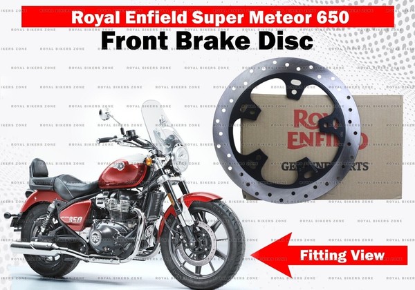 "Royal Enfield \"Front Brake Disc Plate\" Super Meteor 650"-image