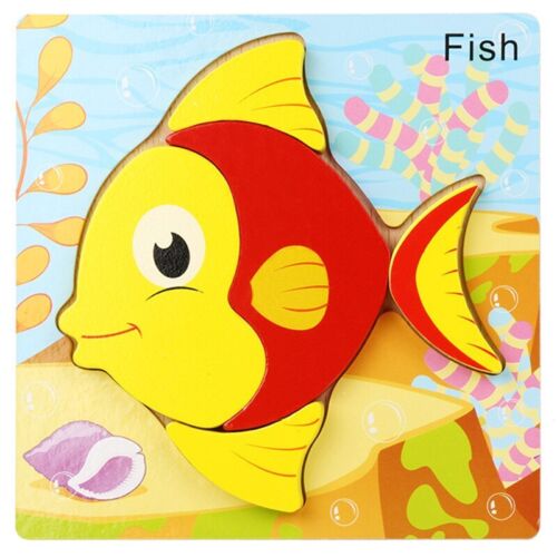 Wooden Jigsaw Puzzles For Toddlers Kids 1 2 3 Years Old Early Educational Toys - Picture 19 of 73