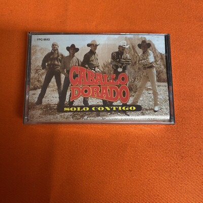 New Sealed Caballo Dorado   Solo Contigo Cassette Latin 1998 Fonovisa FPC-9643