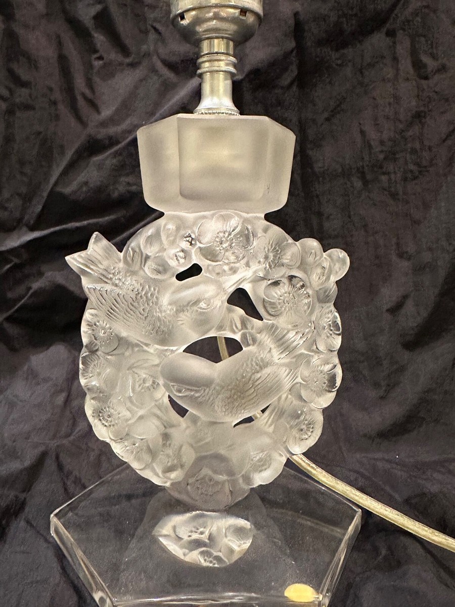 LALIQUE 鳥型チャーム ラリック LALIQUE パンソン PINSON 鳥 ピンディッシュ リング