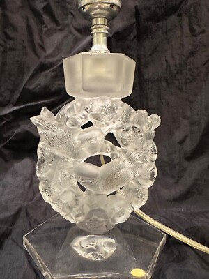 LALIQUE ラリック フランス クリスタル 鳩 リングホルダーアンティーク lalique france crystal bird wreath lamp | eBay