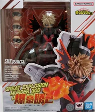 Bandai S.H.Figuarts My Hero Academia Bakugo Katsuki Action Figure