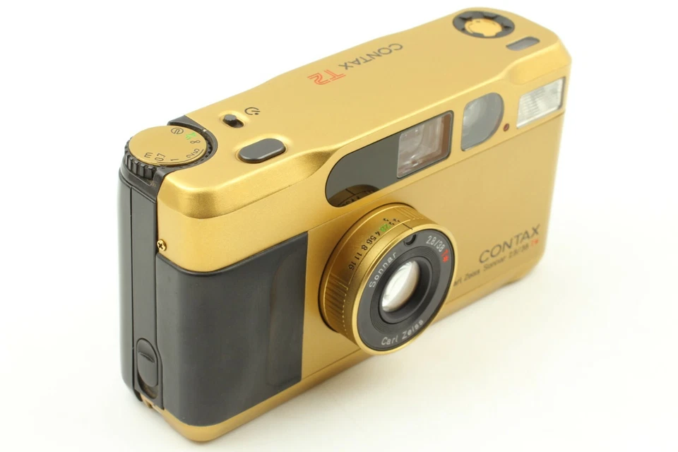 READ!【 EXC+5 】 Contax T2 Gold 35mm Point&Shoot Film Camera w/DATA BACK JAPAN - Image 4 of 4