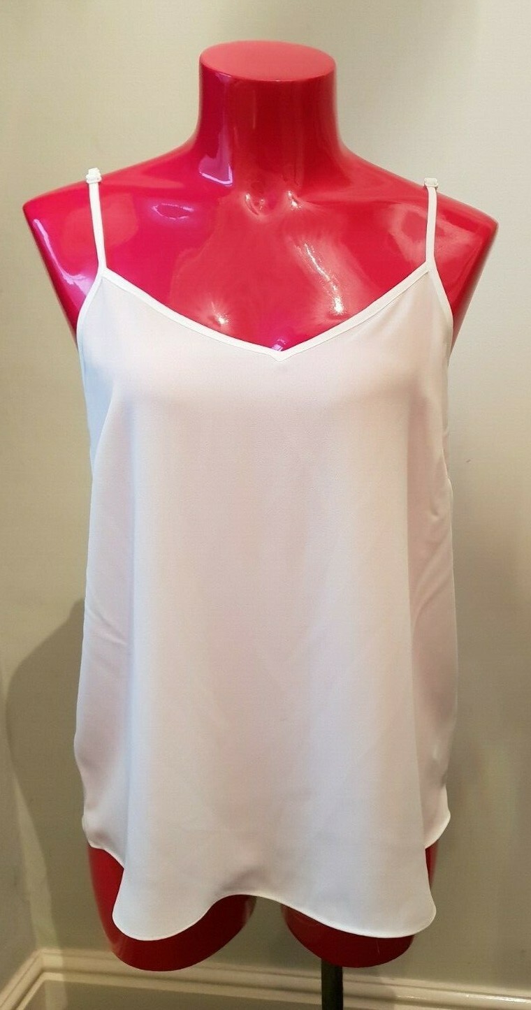 PRIMARK CAMI CAMISOLE / VEST TOP POLYESTER FLOATY VARIOUS SIZES