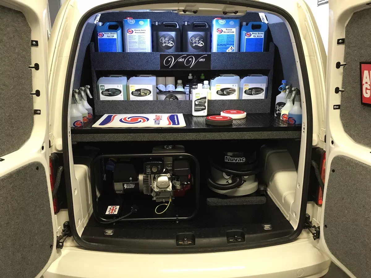 Mobile hotsell valeting van