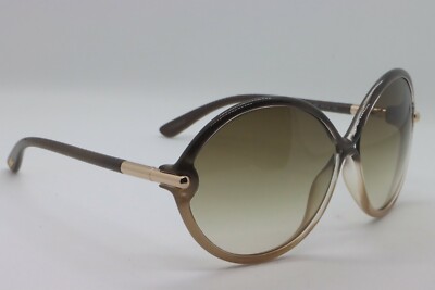 NEW TOM FORD TF 225 50F RITA BROWN GOLD GRADIENT AUTHENTIC SUNGLASSES 63-14