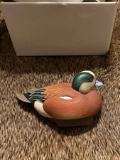NEW Jett Brunet Ducks unlimited miniature American Wigeon Duck 2009 #10