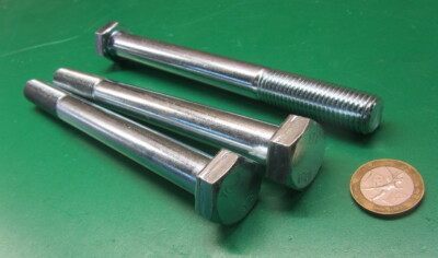 Cap Screw Bolt Metric, PT, GR 10.9 Zinc M16 x 2 x 170 mm Length, 3 Pcs