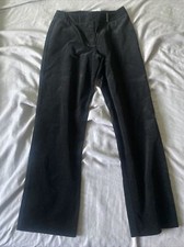 Liz Claiborne Black Corduroy Pants Womens Size 8 98 Cotton