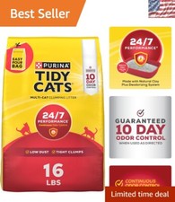 Purina 24/7 Performance Cat Litter - 16 lb, Scented with 10-Day Odor Control 1.41 per pound