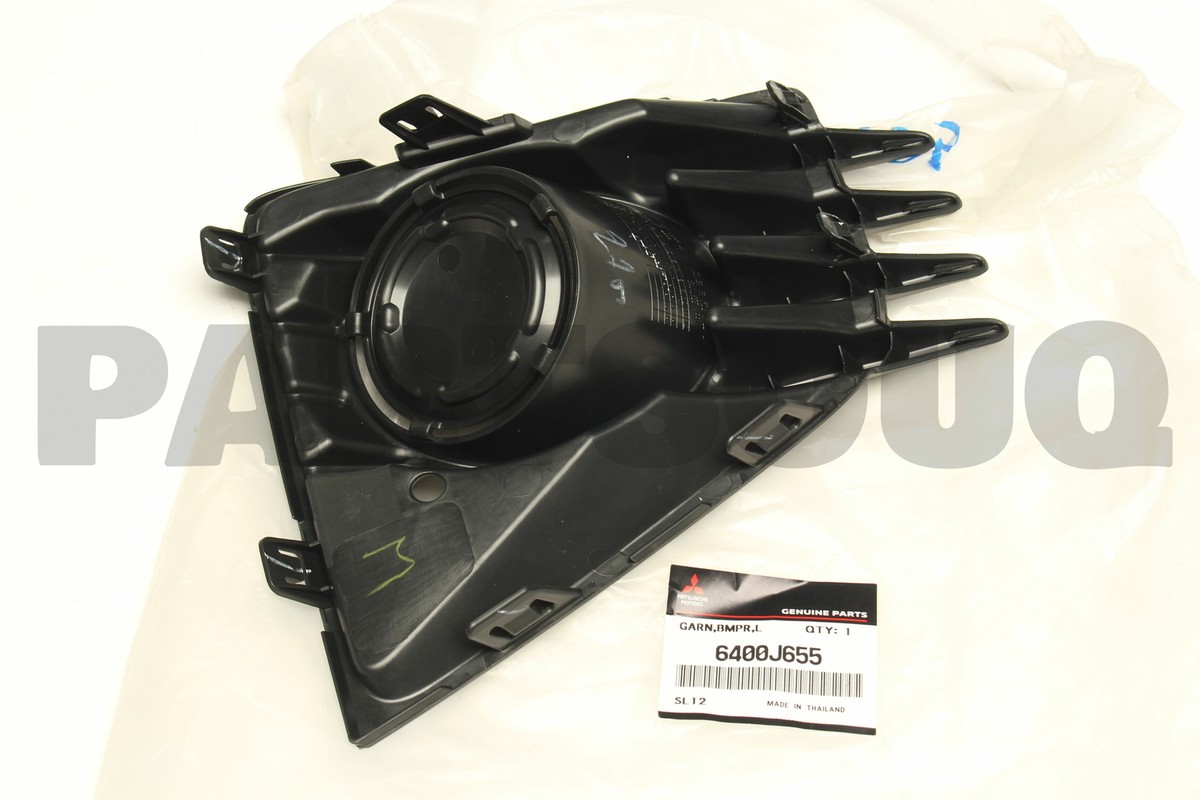 6400J655 Genuine Mitsubishi GARNISH,FR BUMPER,LH | eBay