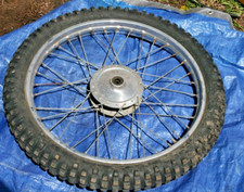 1971 Yamaha Ct1 Oem Front Tire Rim Hub 1971 Yamaha Ct1 Oem Front Tire Rim Hub