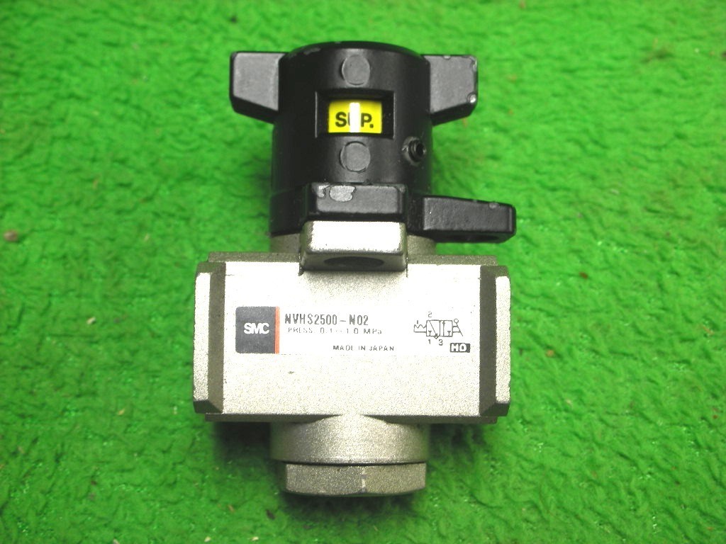SMC NVHS2500N02 PNEUMATIC AIR LOCKOUT VALVE 1/4 NPT eBay