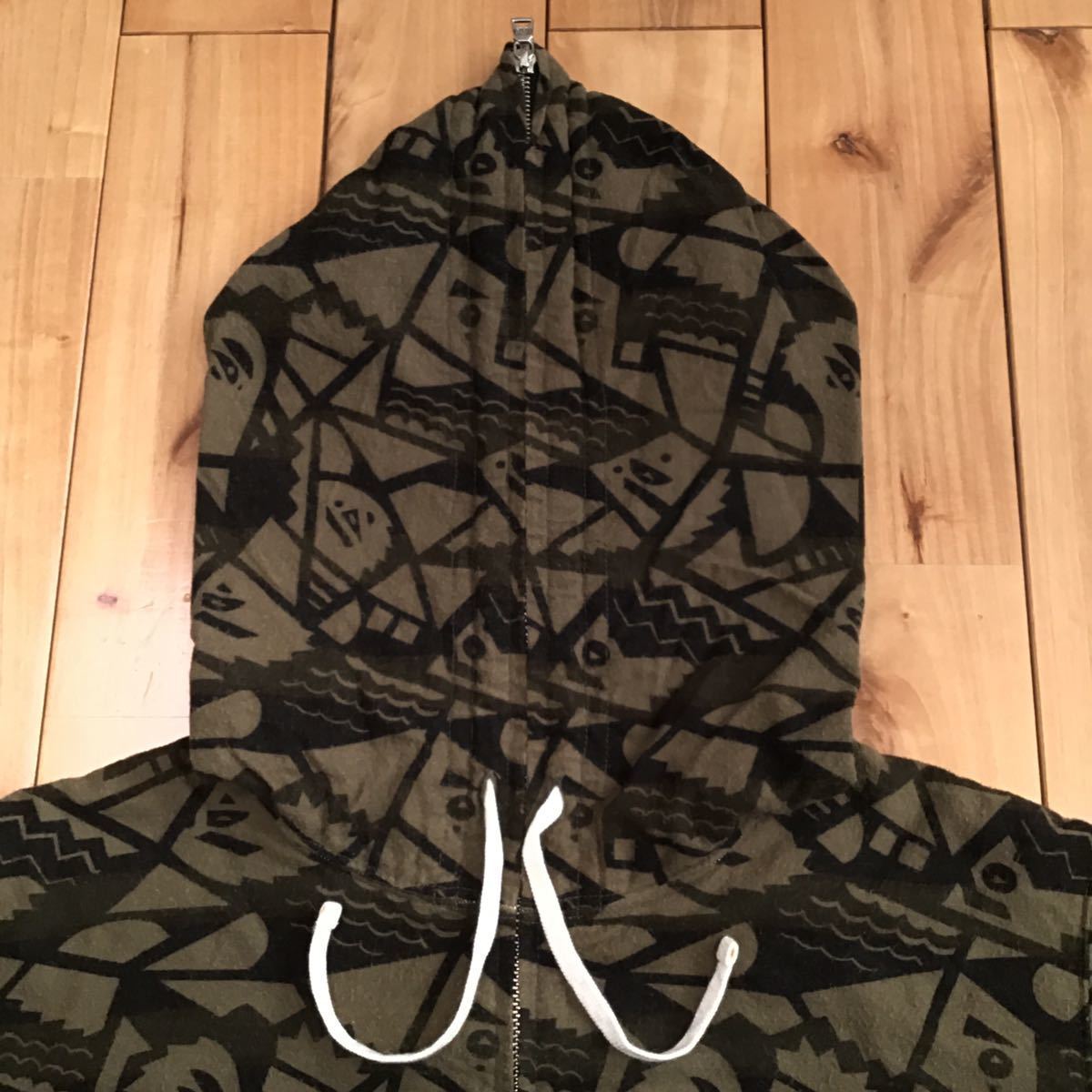 BAPE camo full zip hoodie brown A Bathing Ape Size S | eBay