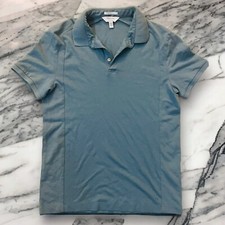 Calvin Klein Men's MM Liquid Touch Solid Polo Shirt Cotton, Goblin Blue , M