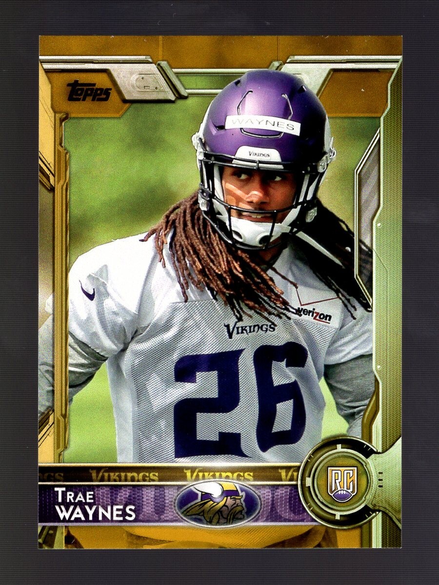 Trae Waynes Topps #421 Gold