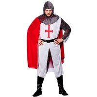 Mens St Georges Day England Medieval Lionheart Knight Fancy Dress Costume Large Mens St Georges Day England Medieval Lionheart Knight Fancy Dress Costume Large