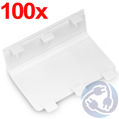 LOT 100X Replacement Battery Cover Door for Xbox One Wireless Controller White