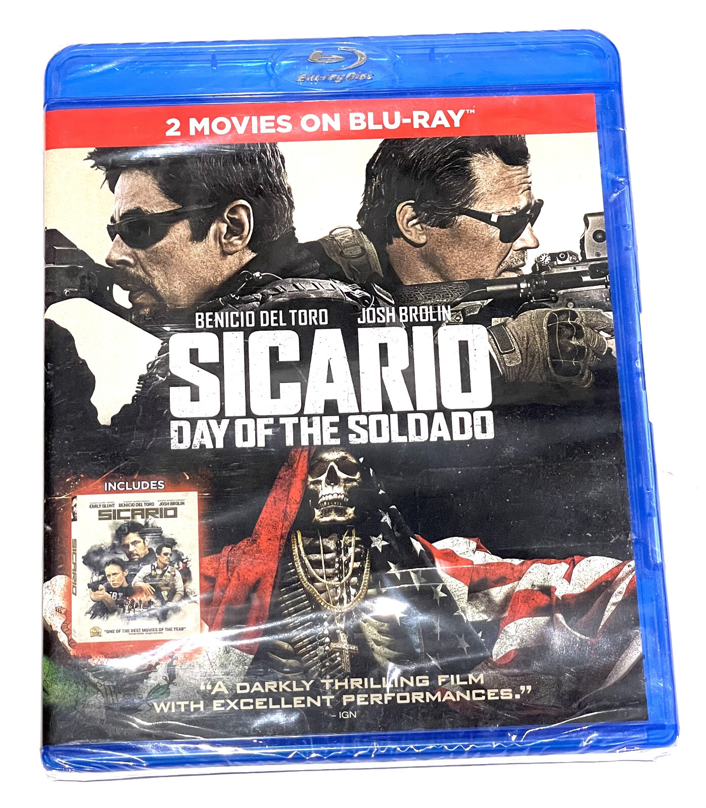 Sicario and Sicario Day of the Soldado 2-Movie Collection on Brand New Blu-ray for Intense Action Thrills