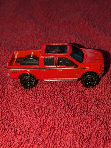 2014 Hot Wheels Loose 2015 Red with Pin Stripe Ford F-150 Pickup