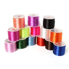 Elastic Beading String Cord 8m 0.7mm Bead Jewelry Knit Wire Craft Thread Cords