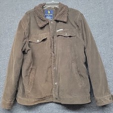 U.S. Polo Assn. Men s Size XL Coat Brown Cord...