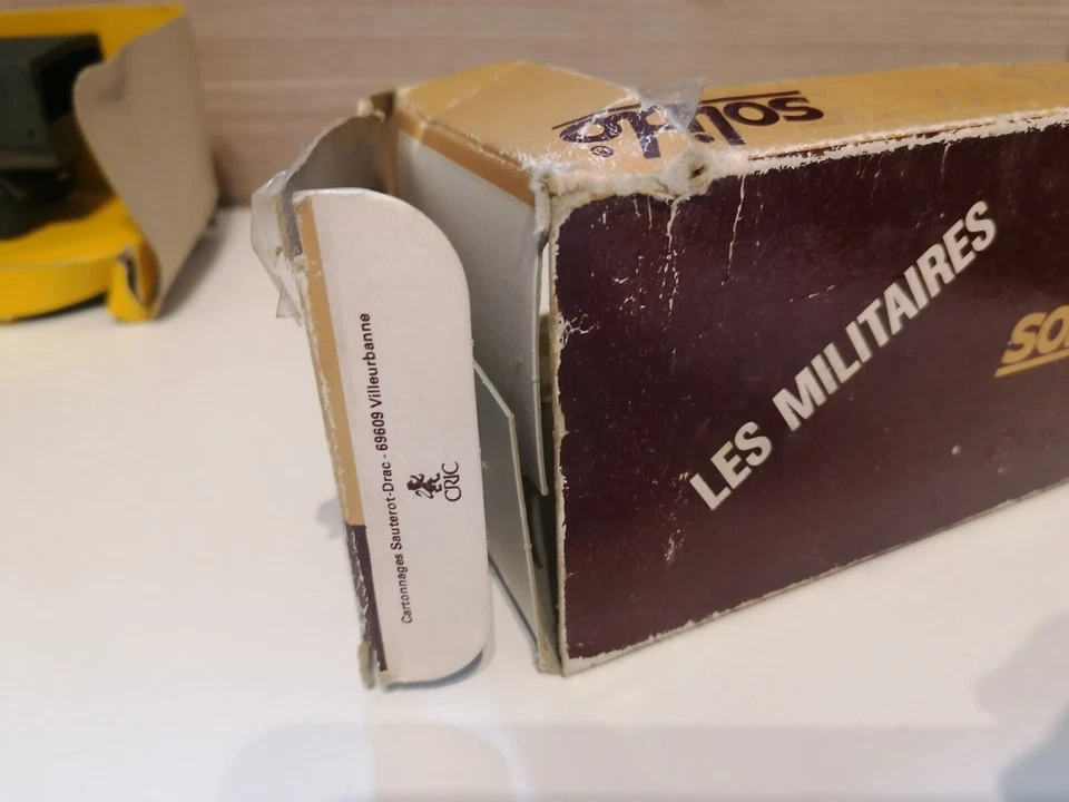 SOLIDO 6038 MERCEDES UNIMOG COLLECTION MILITAIRE I 1:50 MADE IN FRANCE - Immagine 2 di 4