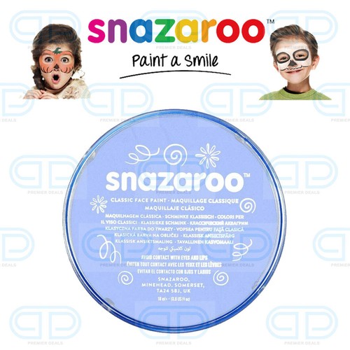 Snazaroo Face Paint & Body Make Up Many Colours Stage Fancy Dress Halloween 18ml - Picture 16 of 50