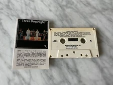 Three Dog Night Self Titled CASSETTE Tape 1977 ARI 1004-C J Chuck Negron RARE!
