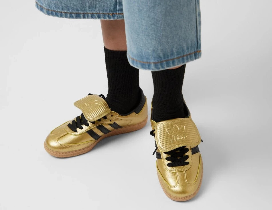 adidas gazelle silver green womens Adidas Samba OG | Women's | (Liberty) Black/Gold/Daisy