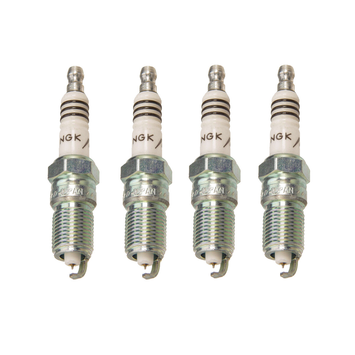 NGK Set of 4 Iridium IX Spark Plugs Taper Cut For Buick Chevy Ford Pontiac L4