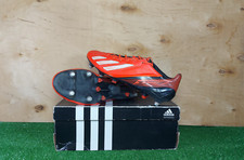 Adidas F50 Adizero SG leather Q33856 Elit Orange boots Cleats mens Football/Socc
