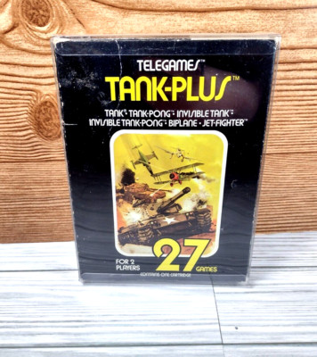 Atari 2600 Tank-Plus Tele-Games Complete in Box with Instructions