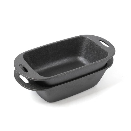 Cast Iron Bread Maker Loaf Pan Pack of 2 eBay
