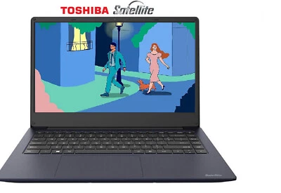 NEW Toshiba 14" Satellite Pro Laptop 500GB SSD 16GB RAM Intel Celeron Win 11 Pro