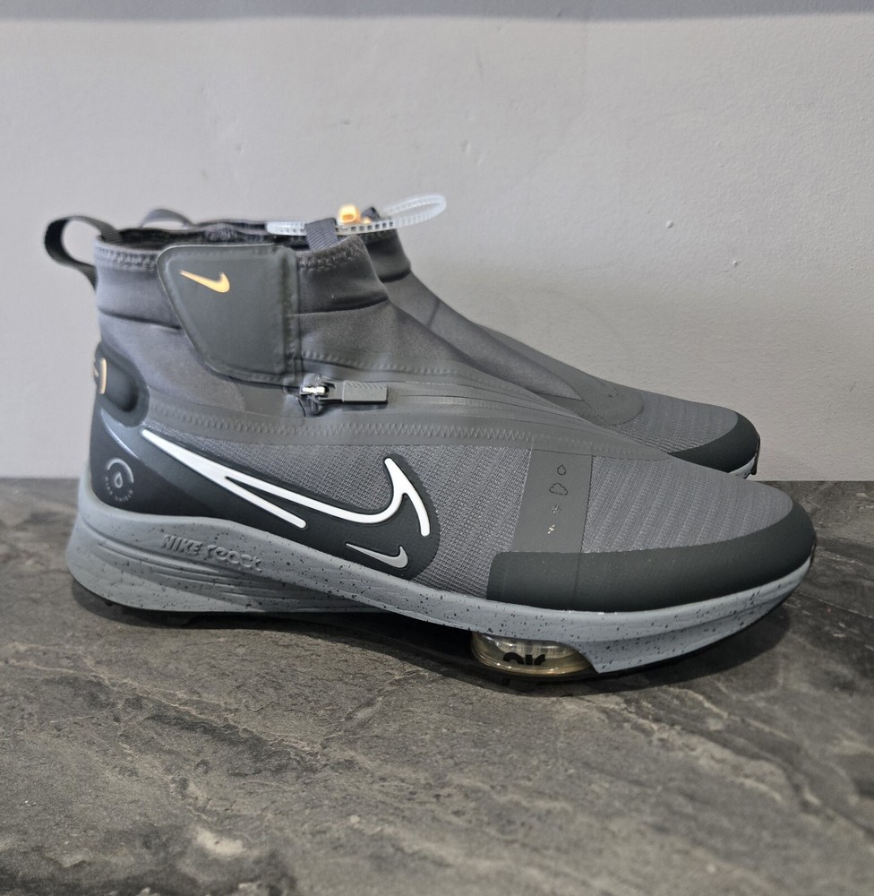 Nike Air Zoom Infinity Tour NEXT% Shield Golf Shoes in Iron Grey Black - Size 13