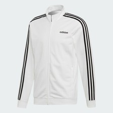 adidas Men's Essential 3-Stripes Tricot Track Jacket EB3989